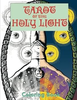 Paperback Tarot of the Holy Light Coloring Book