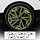 BOGAR TECH DESIGNS for Hyundai Ioniq 6 2023-2025 Wheel Rim Chrome Delete – Precut Vinyl Trim Overlay, Gloss Black Blackout Look