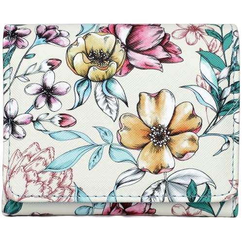 Julia Buxton Beautiful Nature Vegan Leather Medium Trifold