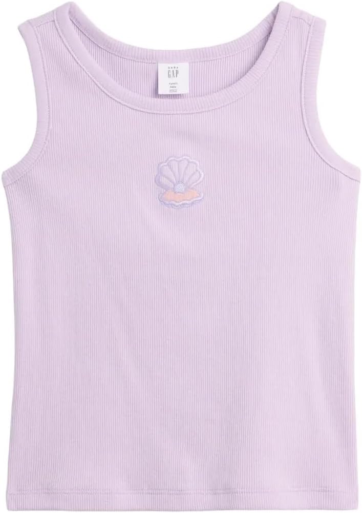 Gap Baby Girls' Embroidered Rib Tank