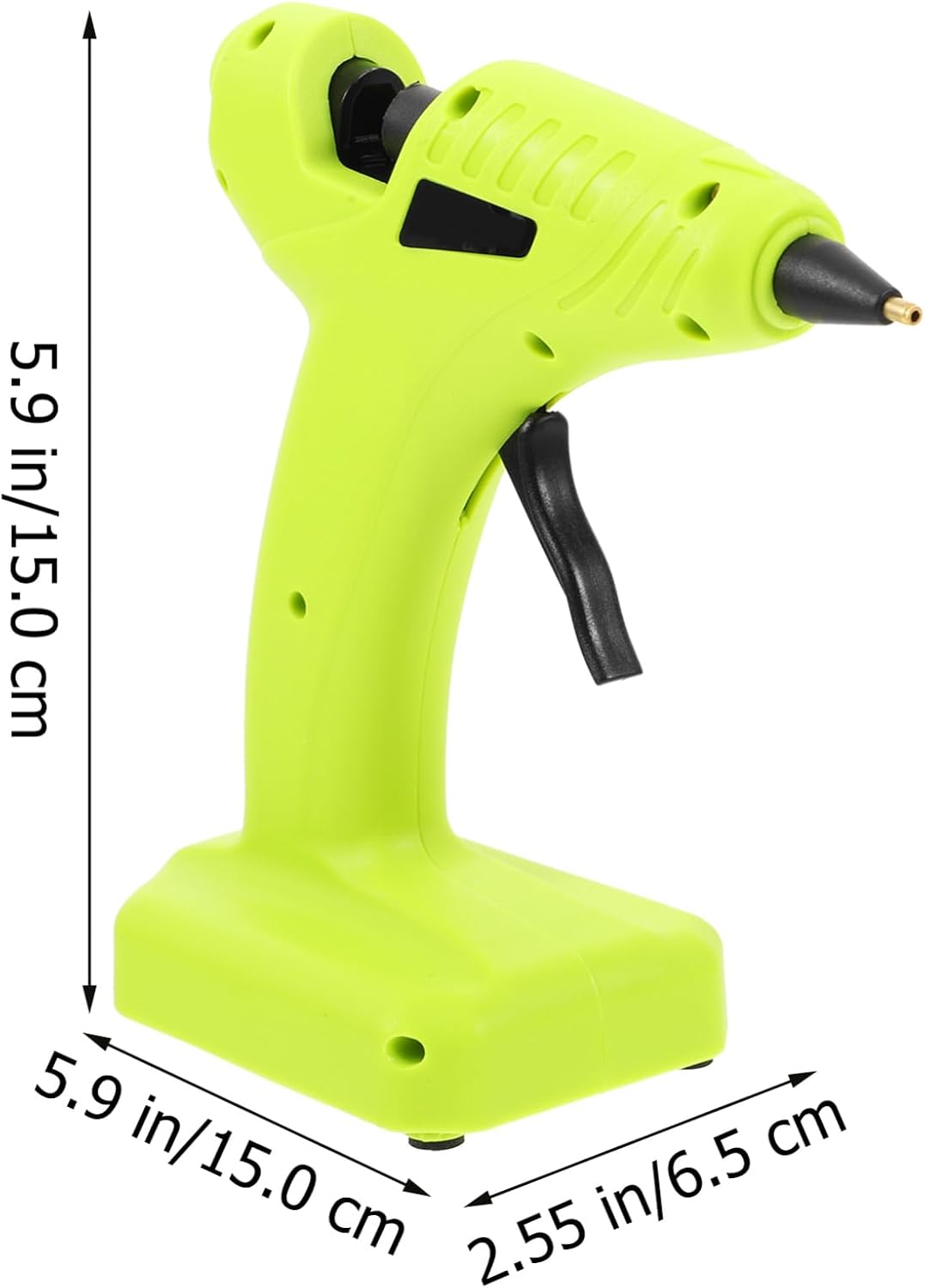 SHOWERORO Cordless Hot Melt Glue Sprayer for Crafts Diy Projects and Repairs Quick Heating Easy for Boy Girl to Use Versatile