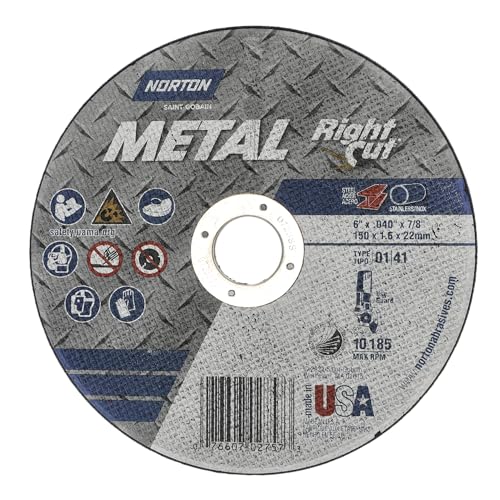 Norton Metal Wheels [Set of 5] Model Code: AN - Price is for 1 Box, 25EA/BOX (07660702757)