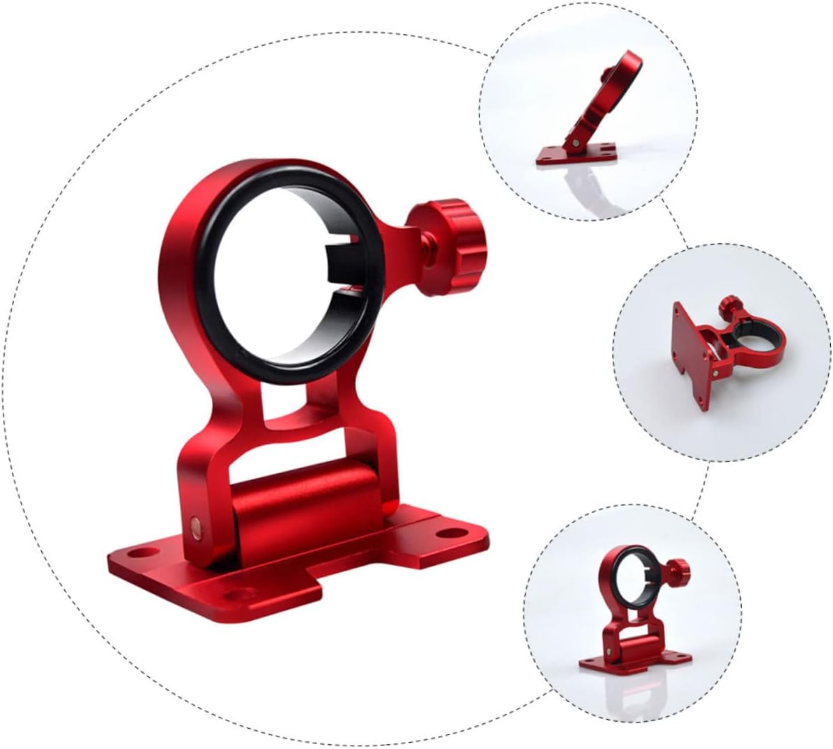 Fishing Box Umbrella Holder Aluminum Stand Sun Umbrella Holder Outdoor Clamp Cnc Machined image 3