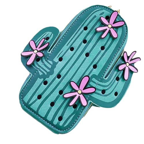Sac bandoulière cactus grande capacité sangle confortable