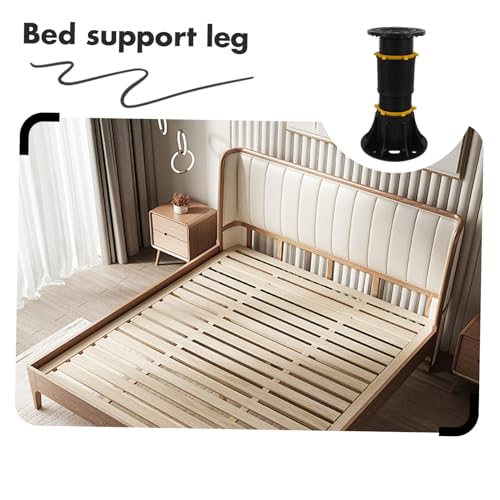 Patas de soporte de cama regulables y repuestos de somier 2