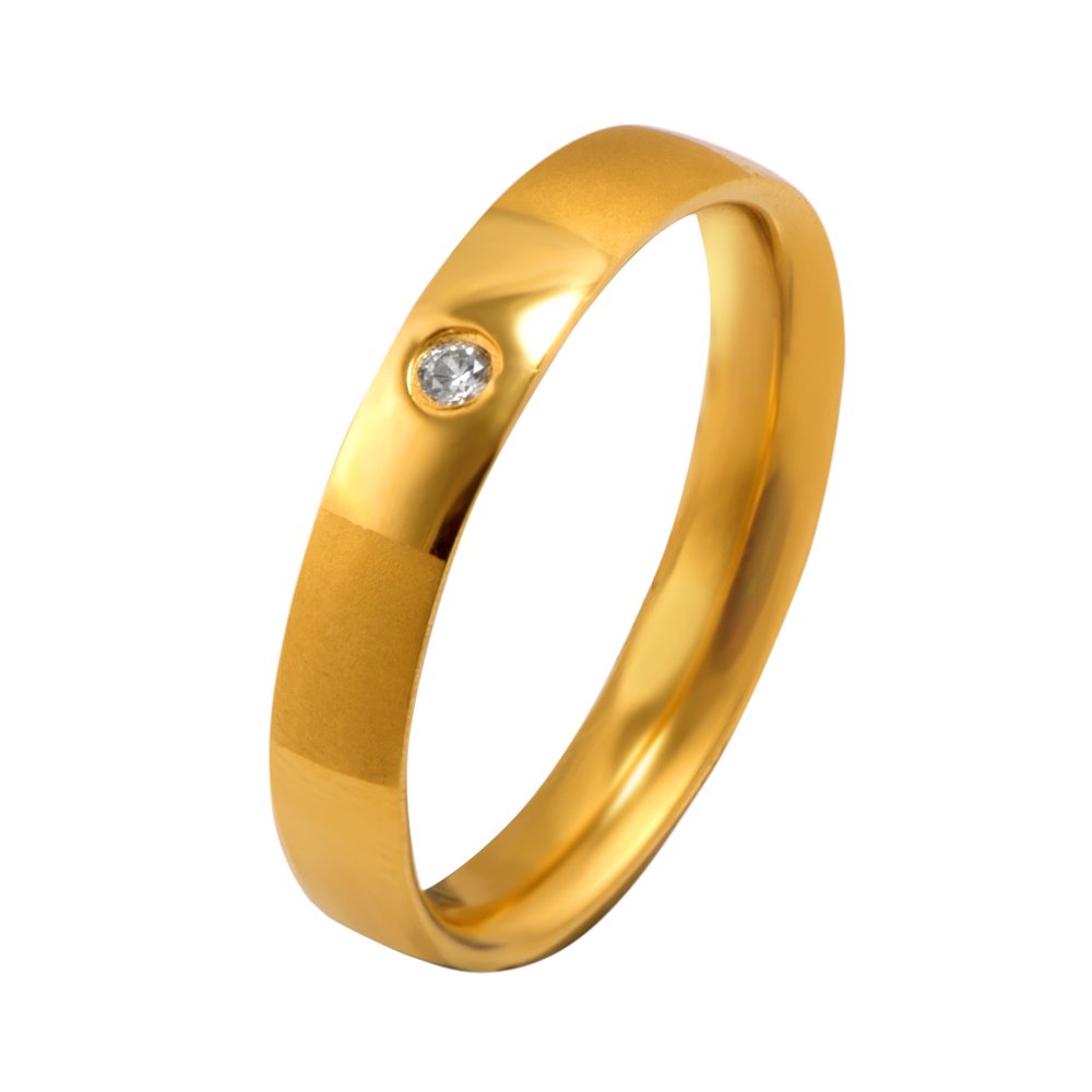 Unisex Adult U And Me Collection 22K Yellow Gold Wedding Band Set-image-9