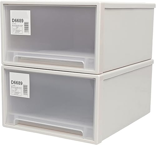 Miniatura 1 de ZYCARE Juego de cajones de almacenamiento de plástico para almacenamiento y organización organizador de escritorio apilable mini almacenamiento de