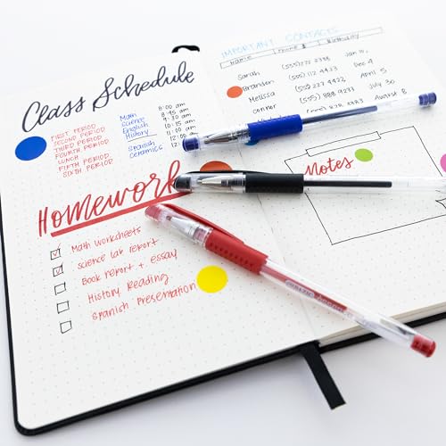 Esencia Bolígrafos Gel Negro 1.0 mm Pack de 12 miniatura 6