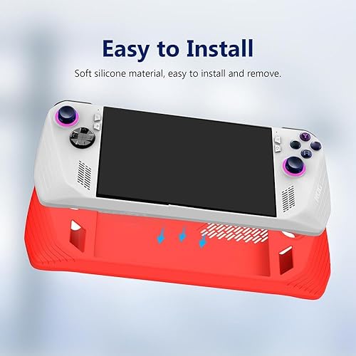 Miniatura 6 de Funda de silicona para Rog Ally, funda protectora para Rog Ally Gaming de mano, funda protectora completa para ASUS Rog Ally Gaming Protector