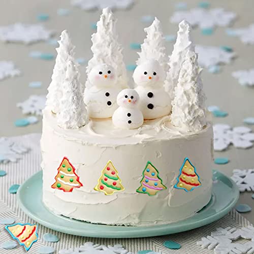 2 Pieces Christmas Gummy Candy Silicone Molds 72 Holes Xmas Tree Shaped Chocolate Candy Mold With 2 Droppers For Chocolate Gummy Candy Ice Cube Diy Making #TOP3