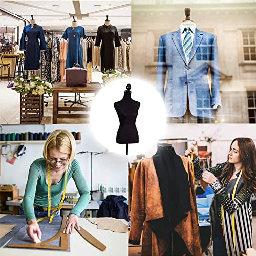 Hklgorg Female Mannequin Torso Dress Form 60”-67” Height Adjustable Sewing Standing Manikin Body With Tripod Stand Manequins For Displays Women, Black #TOP6