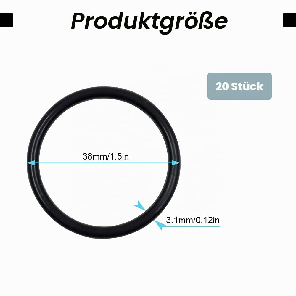 O-Ringe – 2,5 Mm Profil, 106 Mm Bohrung, NITRIL 70 Gummi, Dichtungsringe