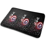 Liumt Welcome Door Mat Alfombra Antideslizante Capitán Amé