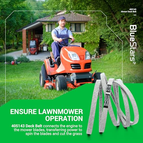 Image of BlueStars 405143 Mower Deck Belt | Aramid Cord | 106 inch