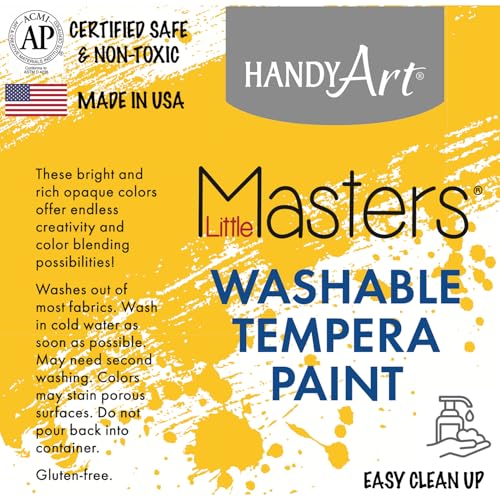 128 oz Handy Art Little Masters Washable Tempera Paint (Violet/Blue) - image 6