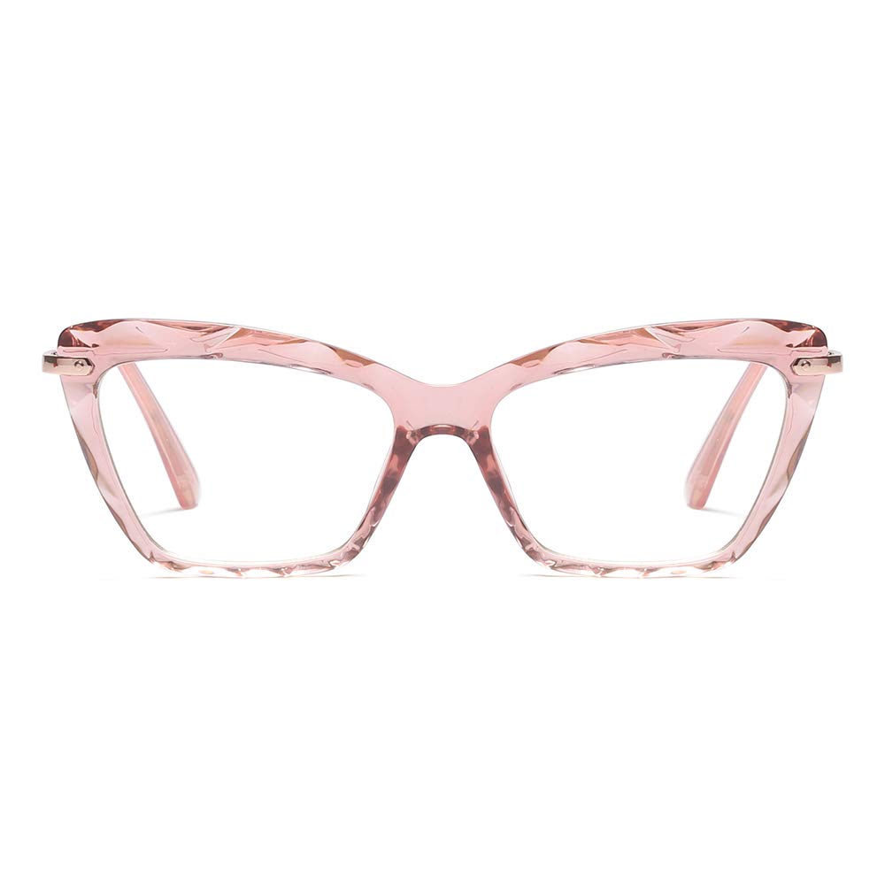 Blaulichtfilter Lesebrille für Damen und Herren Lightweight (Rosa, 1.25, x)