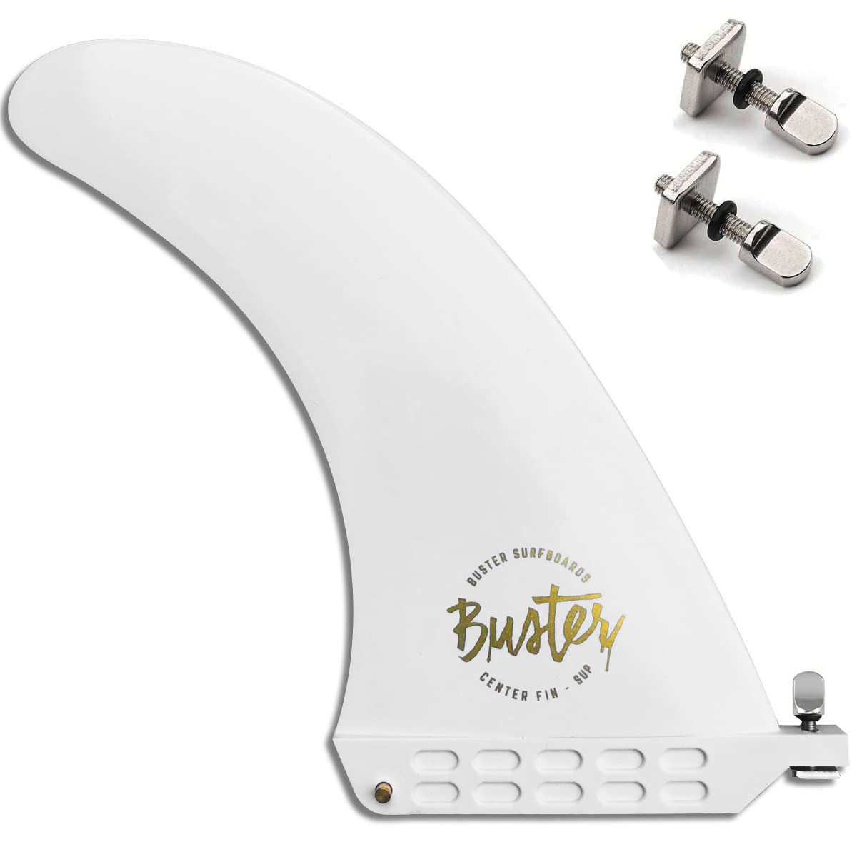 SUP Single Finne US-Box - Stand Up Paddling Center Fin mit Schraube als Ersatzfinne für Hardboards und Inflatable Boards US Box Standard