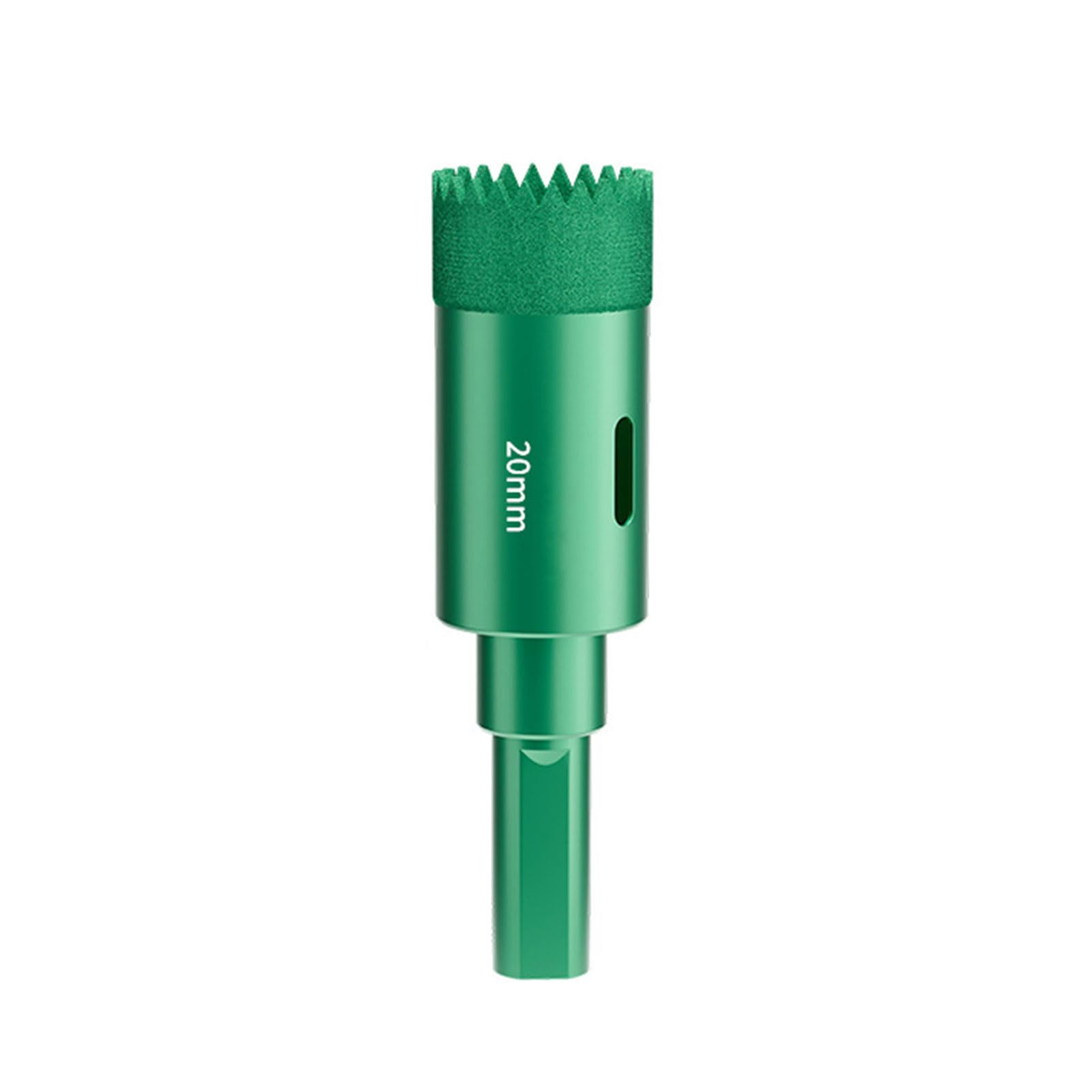 Buxuaaaa 20Mm Efficiency Cutting Tool Serrated Dry Drilling Hole Opener For Smooth Porcelain Penetration Drilling Tool Porcelain Cutter