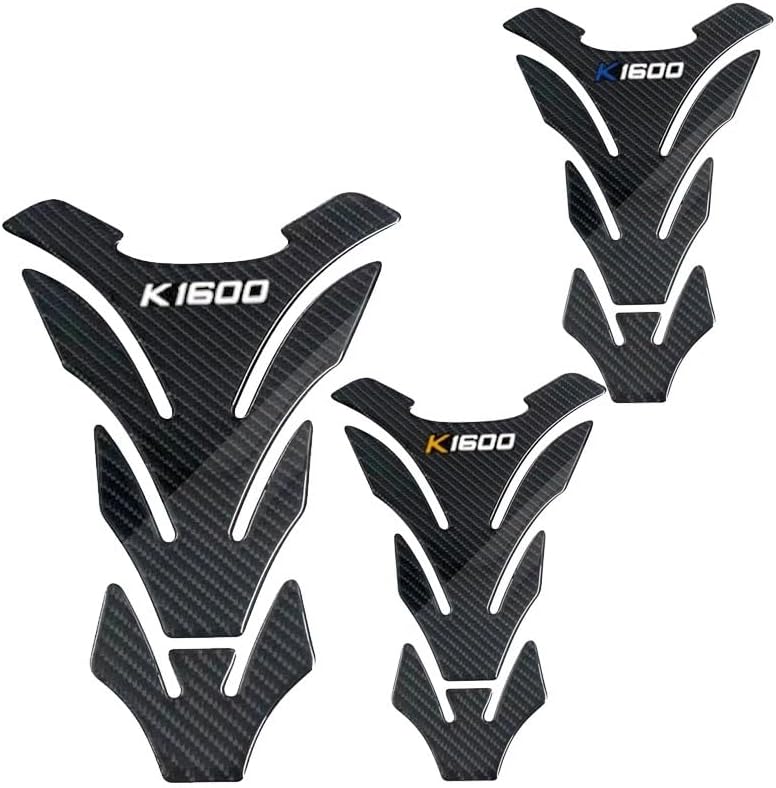 Gas Tank Pad Protector, K1600 K1600B for K 1600 B GT GTL Carbon Fiber Motorcycle Stickers Protector Tank Pad Trunk Luggage Cases 2016 2017 2018