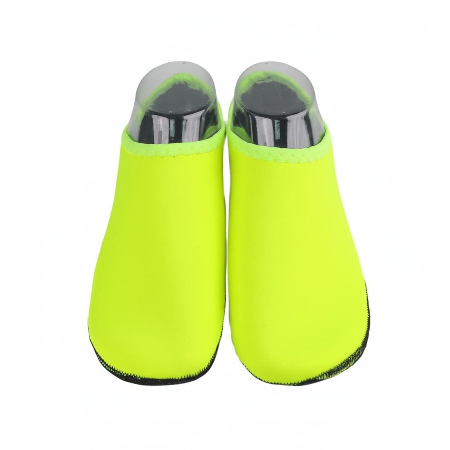 Breathable Snorkeling Shoes Wear-Resistant Slip-on Water Shoes Shielded Sole Quick-Dry Aqua Socks Lightweight for Swimming, Diving, River Trekking, Surfing, Fluorescent Green, L-image-10