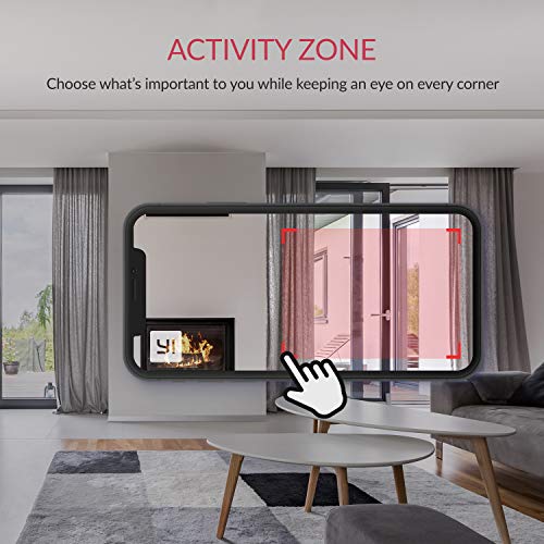 YI 2pc Security Home Camera 3 Baby Monitor, 1080p WiFi Smart Indoor Nanny IP Cam with Night Vision, 2-Way Audio, Motion Detection, Phone App, Pet Cat Dog Cam - Works with Google