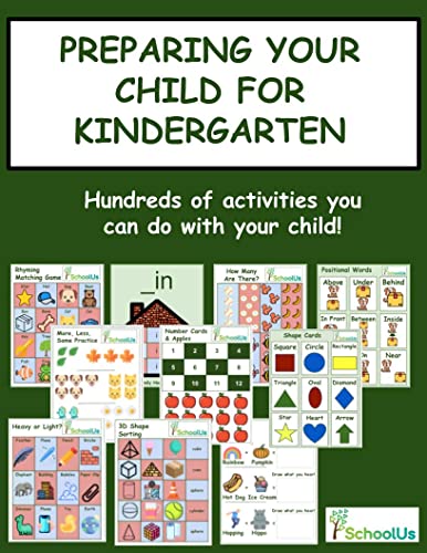 Amazon Preparing Your Child For Kindergarten Hundreds Of 