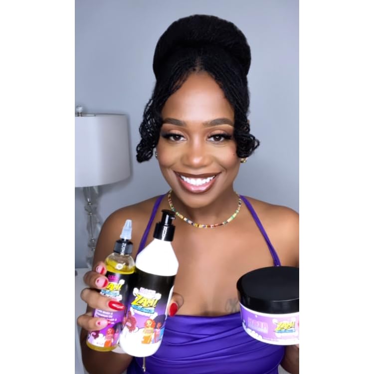 Miniatura 6 de HairNimation - Aceite para el cabello con biotina y aceite de geranio, tratamiento nutritivo para puntas abiertas y cuero cabelludo seco para todo