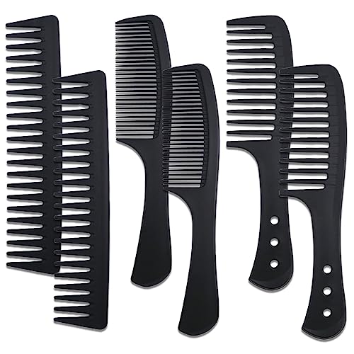 Set de 6 Peines Grandes de Dientes Anchos miniatura 1