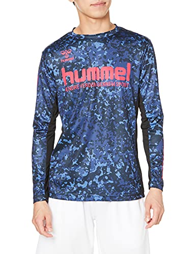 [ヒュンメル] Tシャツ L/Sプラクティスシャツ メンズ インディゴネイビー (71) O