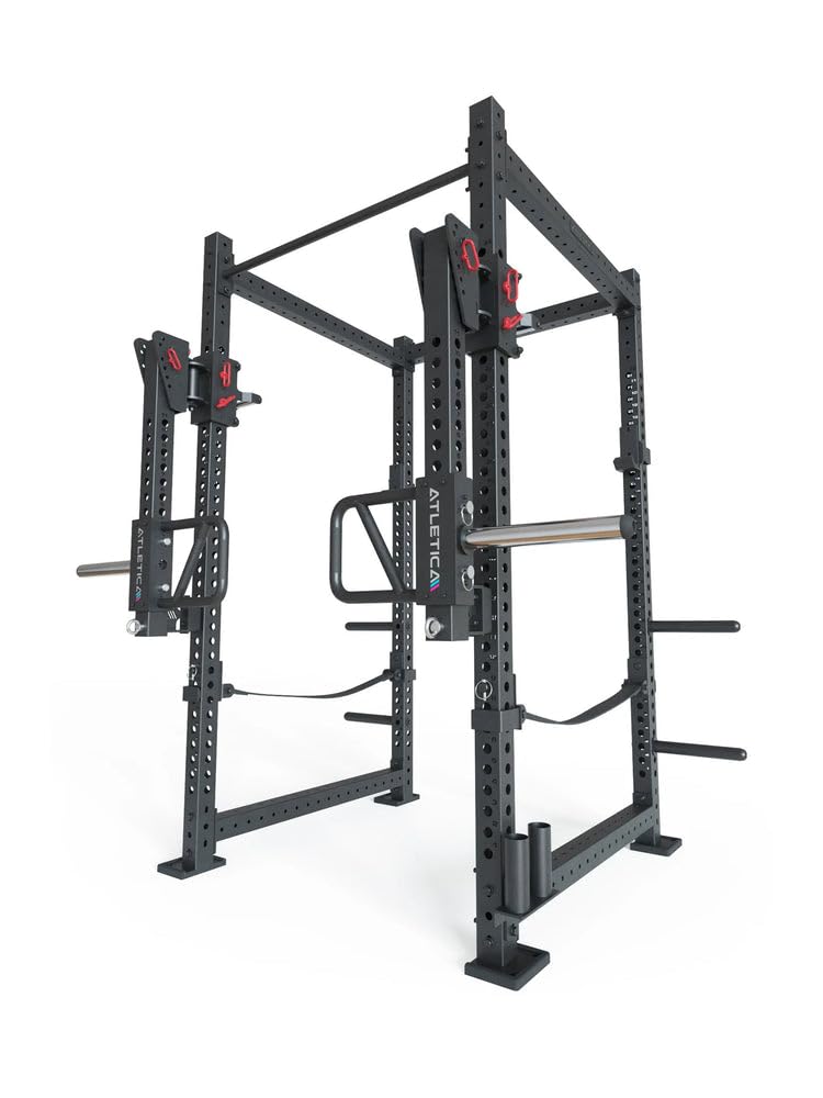 Atletica R5-Boost Power Rack - Squat Rack Mit Jammer Arms