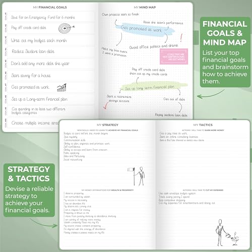 image for Clever Fox Budget Planner Large – Expense Tracker Notebook. Monthly 