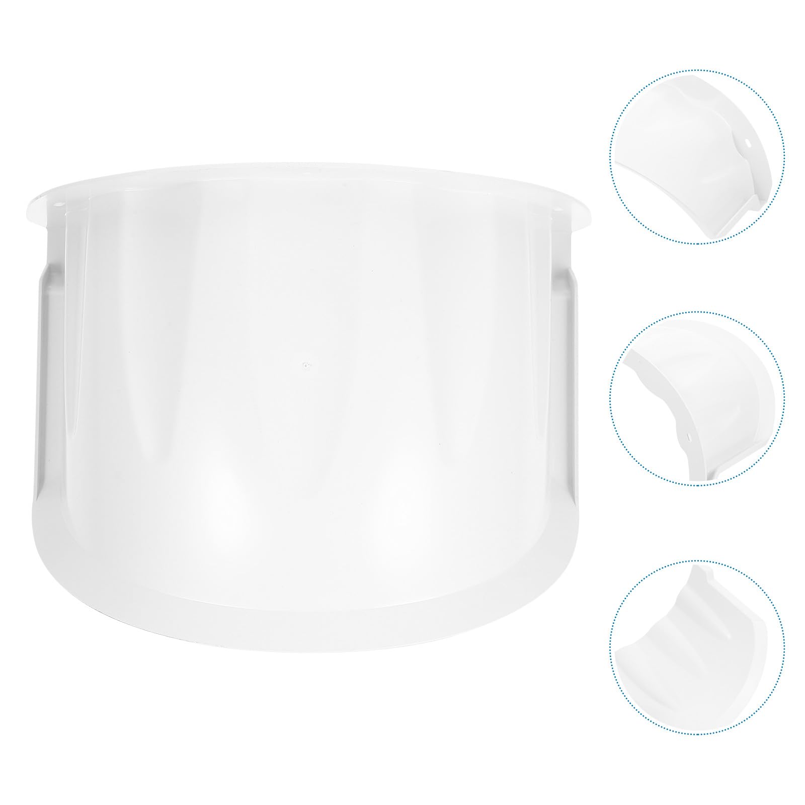 Telecamera Bianca Antipioggia per Esterna Copertura Sicurezza di Facile Plastica da Installare per Uso Outdoor