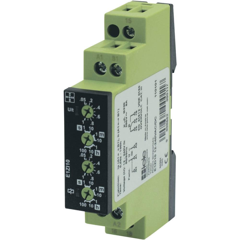 TELE HAASE 110101 Color blanco alimentación del relé