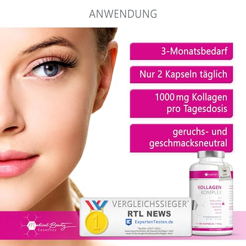 Hyaluron-Kollagen-Kapseln von Medical Beauty Cosmetics
