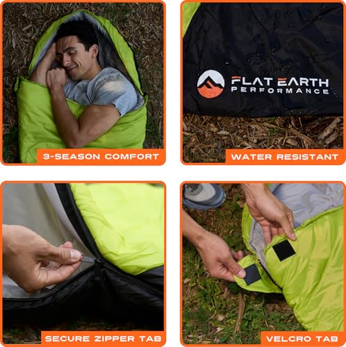 Bolsa de Dormir para Mochilero Expeditiva para Adultos, 32°F, con Saco de Compresión miniatura 5