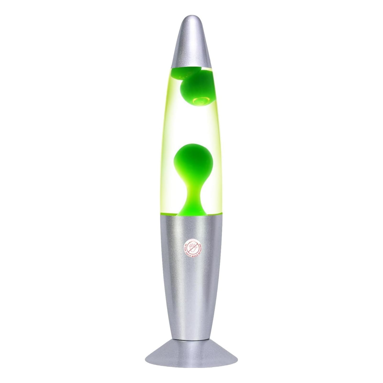 The White Shop Lava Lamp Night Light Green For Adults And Kids 13.5 Inches Motion Lamp With Aluminum Base For Mood Night Light Lamp Decoration Home Decor Suitable For Bedroom Halloween