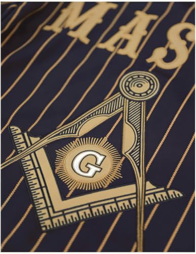 Big Boy Prince Hall Mason Divine S1 Baseball Jersey [Black] miniatura 7