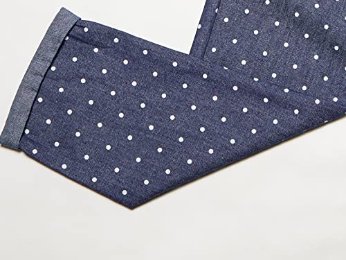 Calça Chambray, Tip Top, Meninas, Azul, 8