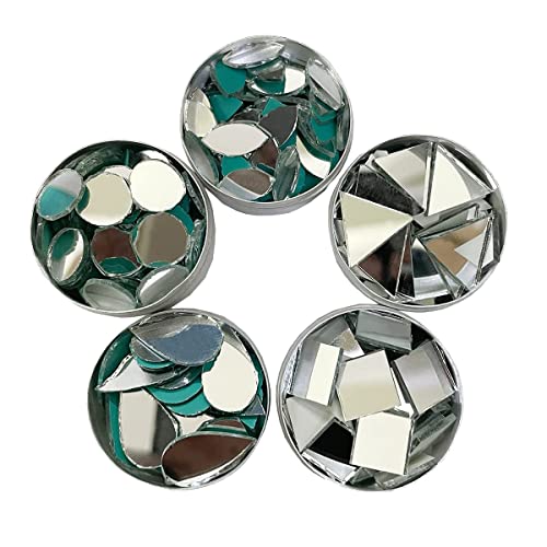 Image of Embroiderymaterial Combo Of Kundan Stone Beads, Craft Mirrors, Tweezers & Fabric Glue For Lippan Art, Jewellery Making, Craft, Embroidery, Embellishment, Toran Making, Aari Work, Bangles Making, Multi