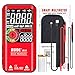 BSIDE Color LCD Digital Multimeter 3 Results Display 9999 Counts Auto-Ranging Ohmmeter, Rechargeable with Smart Mode, Capacitance Ohm Frequency Diode Duty Cycle Live Check Voltage Tester