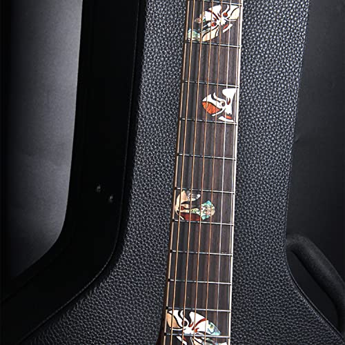 MEIeynt Kit de démarrage de Base pour Guitare Acoustique débutant de 41 Pouces avec Sac de Transport, Cordes, Sangle… - Les Beatles, Paul McCartney, John Lennon, RIngo Starr, George Harrison MEIeynt Kit de démarrage de Base pour Guitare Acoustique débutant de 41 Pouces avec Sac de Transport, Cordes, Sangle… – Image 8