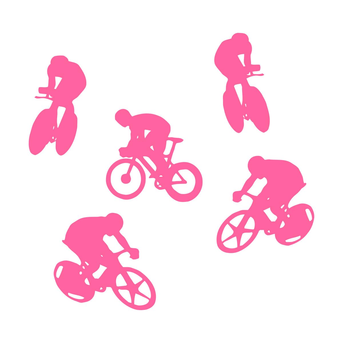 Speed Cyclist's Wall Sticker Bicycle Cyclists wall Sticker for Home Boys Room Decor Decals Vinyl Removable Wall Decor Mural Small - 42x43cm