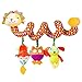 Bambino Peluche Animale Spirale attività Giocattolo Musica per Bambini Letto Appeso Spirale Giocattolo per Bambini Seggiolino Auto Giocattolo Carrozzina Letto Seggiolino per Bambini