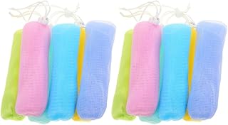 FRCOLOR 36 Peças Saco De Malha De Sabão Espumante Suporte De Sabão Para Lavagem De Rosto Bucha Redes De Espuma De Sabão De Limpeza Saco De Cordão De Sabão Saco De Poupança De Sabão De