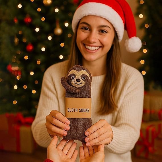 Calcetines de animal 3D Knit para mujer miniatura 5