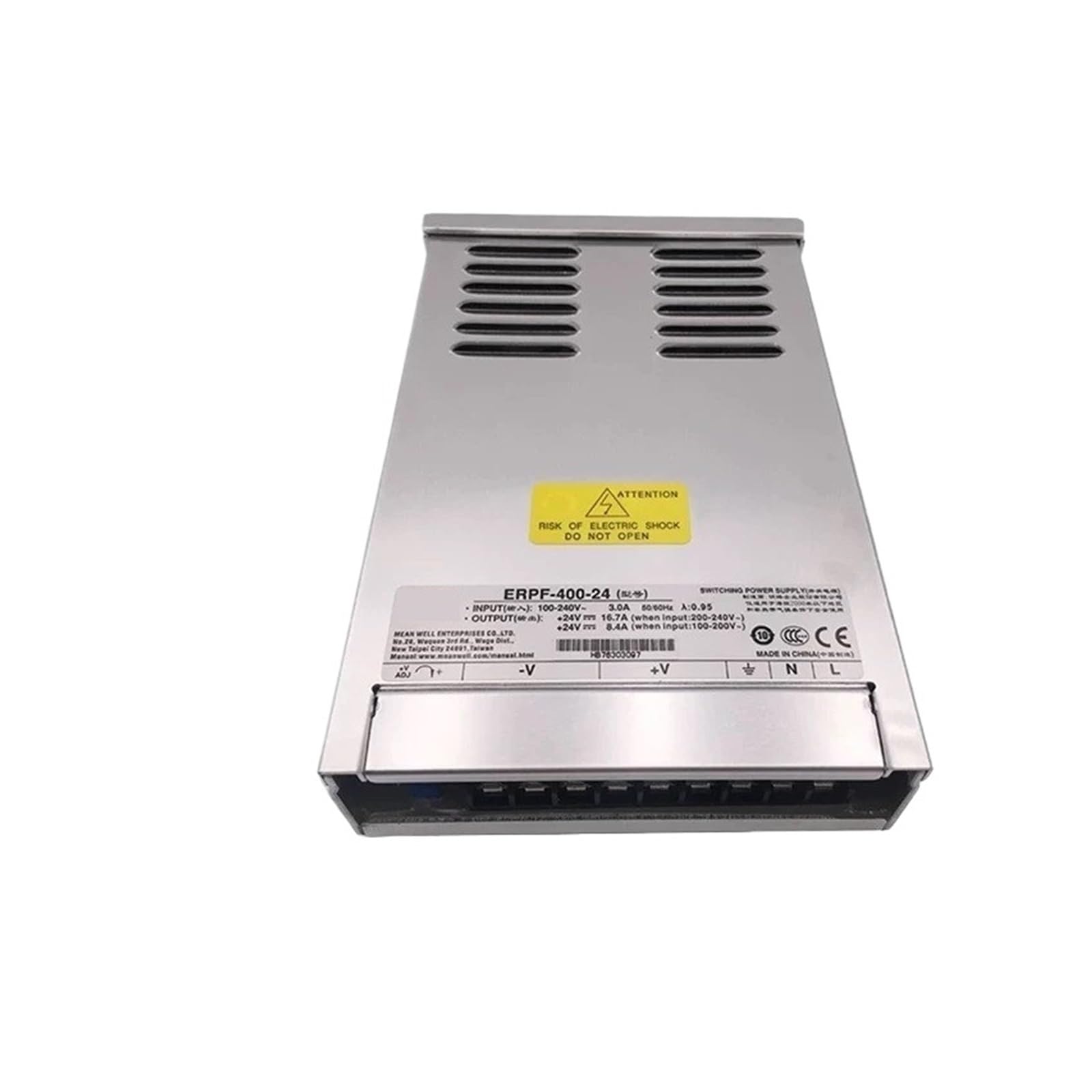 BRODEFUP ERPF-400 24VSwitching Power Supply 220V To 12V AC DC Transformer 8.3A 30A Single Output 400W(ERPF-400-48V)