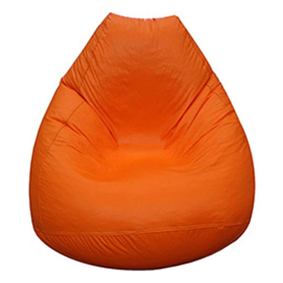 Puff Fofão em Courino Laranja -Phoenix