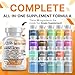 Clean Nutraceuticals Amino Acids Supplement L-Lysine, L-Threonine, L-Leucine, Isoleucine, Valine, L-Histidine, L-Tryptophan, L-Methionine, L-Arginine, L-Cysteine, L-Glutamine, L-Serine, Aspartic Acid
