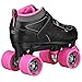 Roller Derby Str Seven Women's Roller Skate, Black/Pink, 8