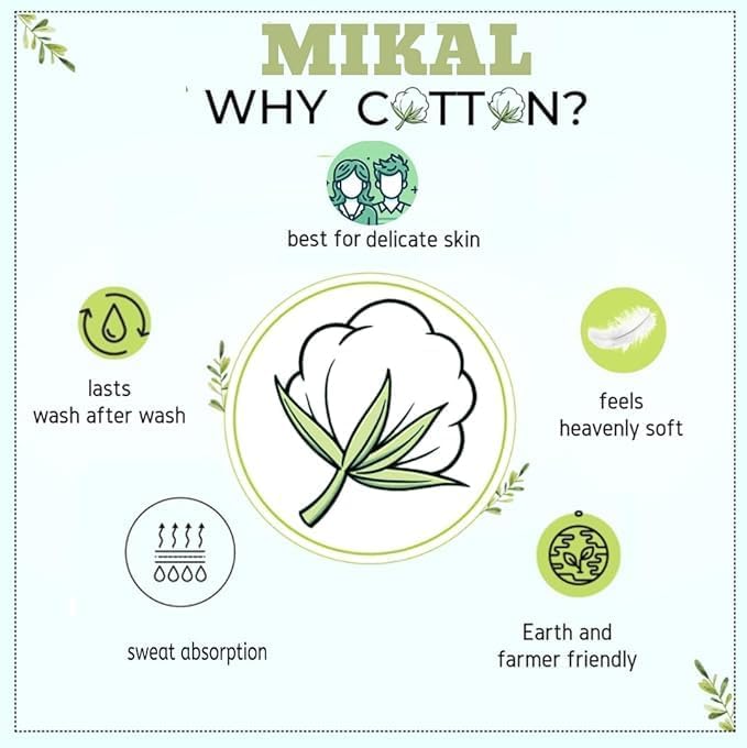 MIKAL Cotton Scrub Cap W Tie-Back Lightweight OneSize Sweat Absorbent Scrub Cap | No-Slip Unisex Surgical Cap for Healthcare - Image 3